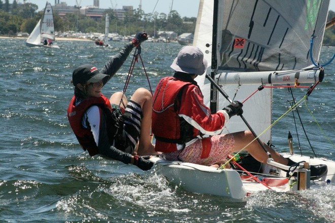 Aaron Kaputin and John Clements on Cool Running enjoy the experience - 2012/13 Sunsmart FA National © Pete Kovesi